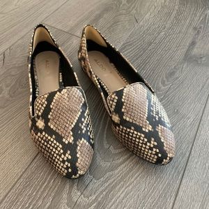 Cute and comfy ALDO snakeskin flats